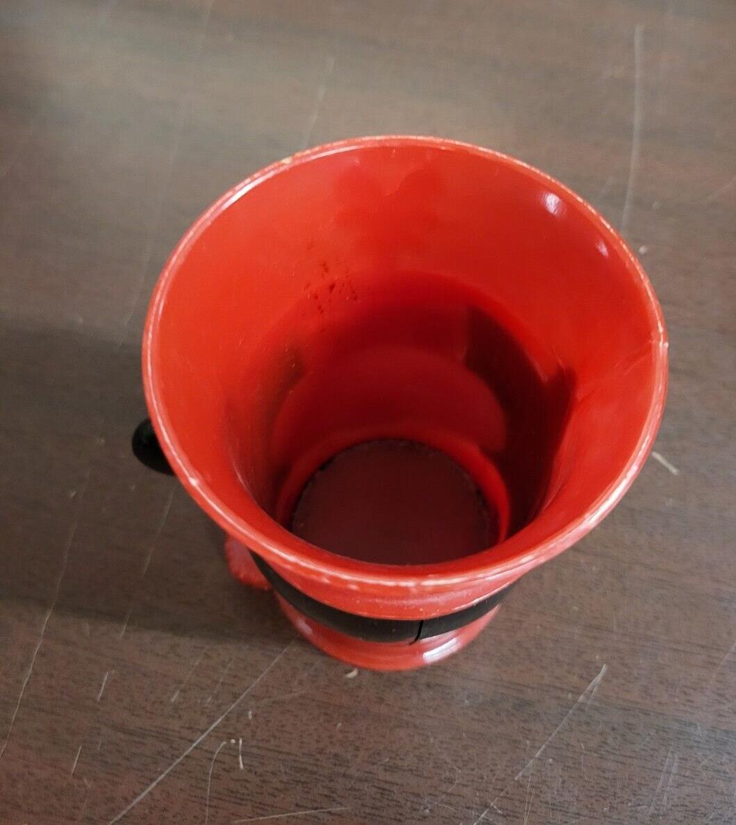 Vintage Disney 1950s Mickey Mouse Cup Club March Leader holographic eyes