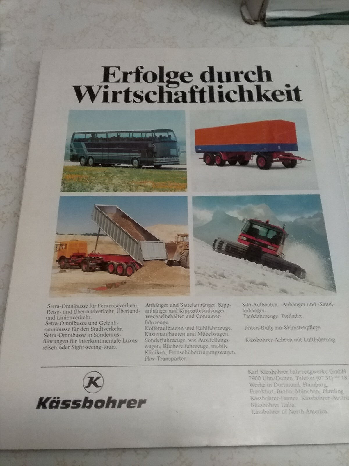 Book - lastauto omnibus Katalog 1982  Alle Nutzfahrzeuge, Anhanger, ... #2607