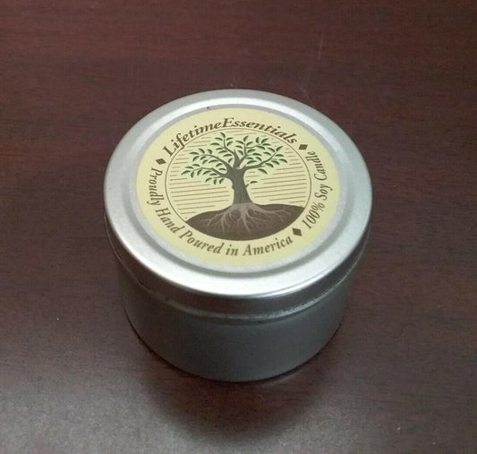 Lifetime Essentials Pain Away  Candle Hand Poured Soy Aromatherapy  2oz