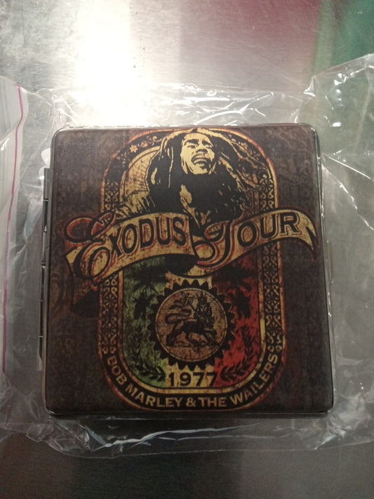 Bob Marley Deluxe Cigarette Case Exodus Tour