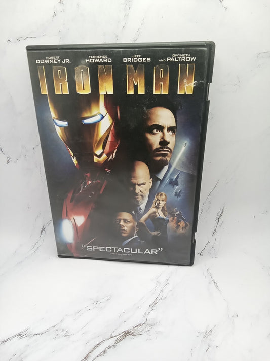 Iron Man Dvd Starring Robert Downey Jr