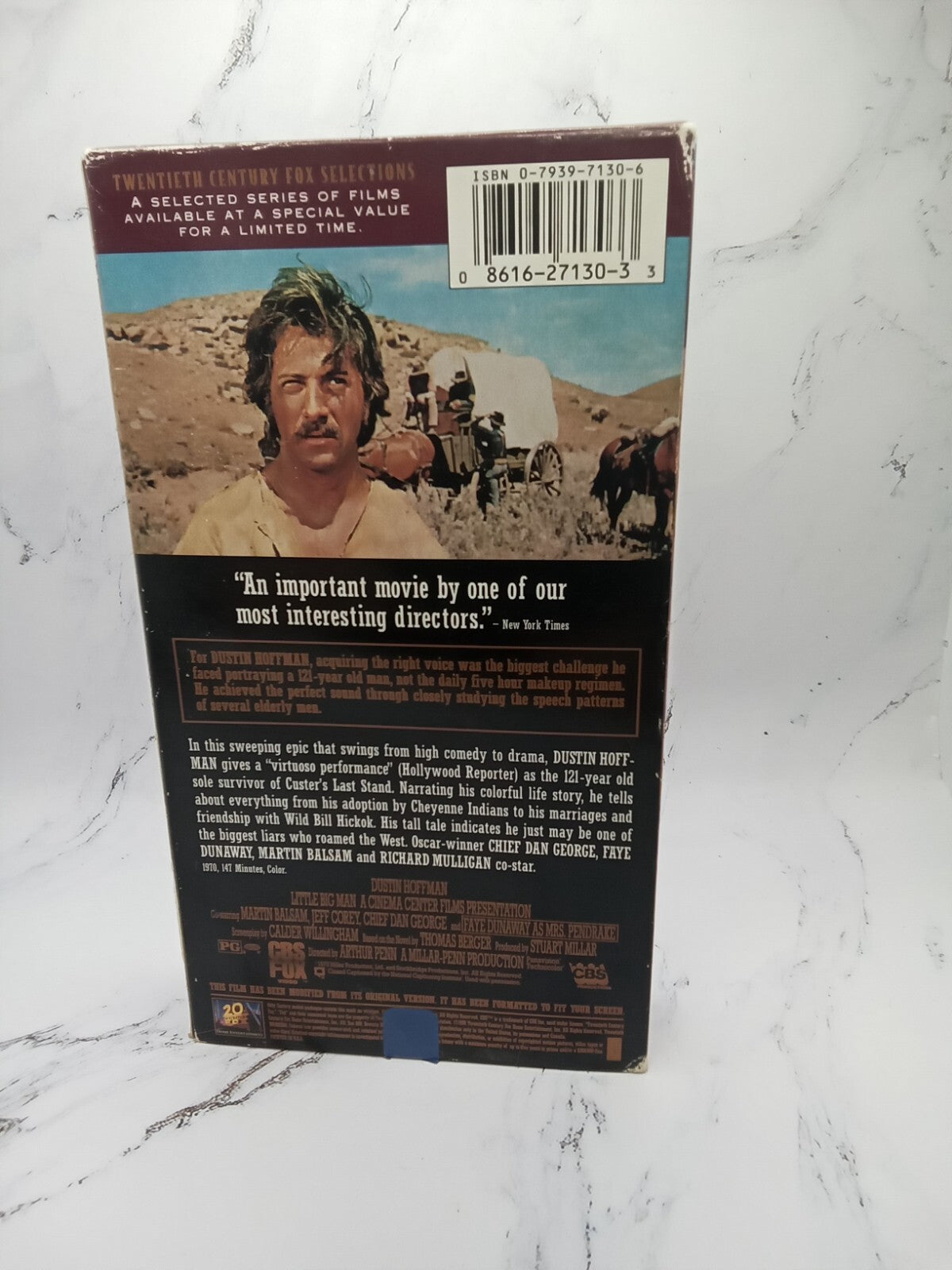 Dustin Hoffman Little Big Man VHS Tape