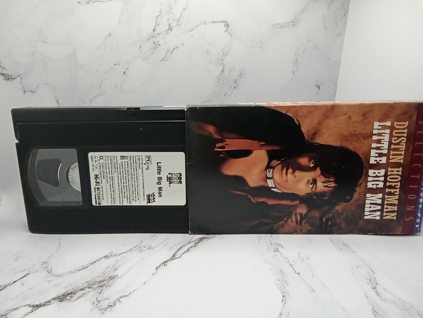Dustin Hoffman Little Big Man VHS Tape