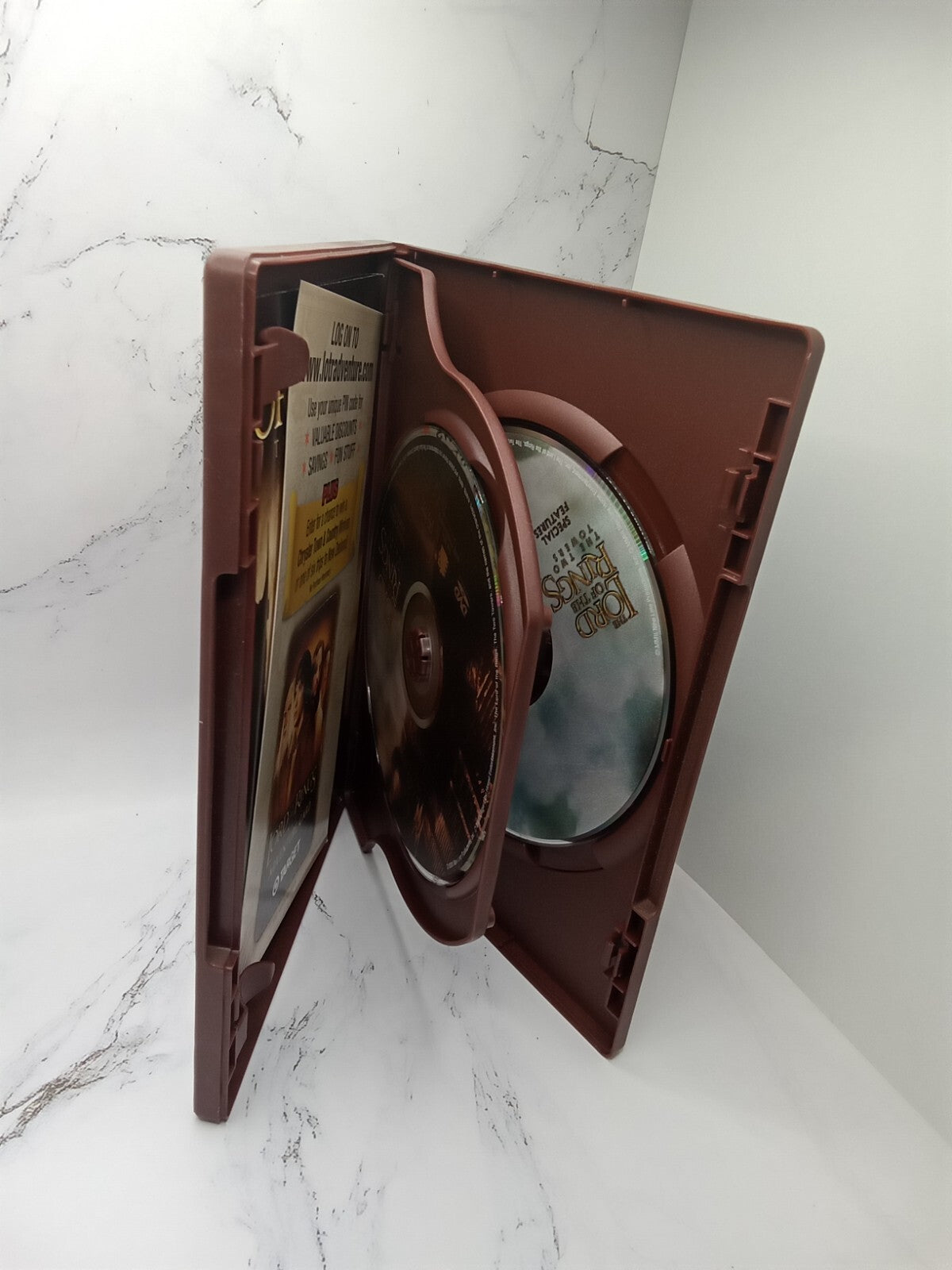 Lord of the Rings the Two Towers Dvd 2 disc