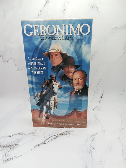 Geronimo an American Legend VHS Tape Jason Patric