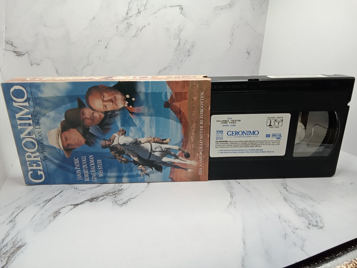 Geronimo an American Legend VHS Tape Jason Patric