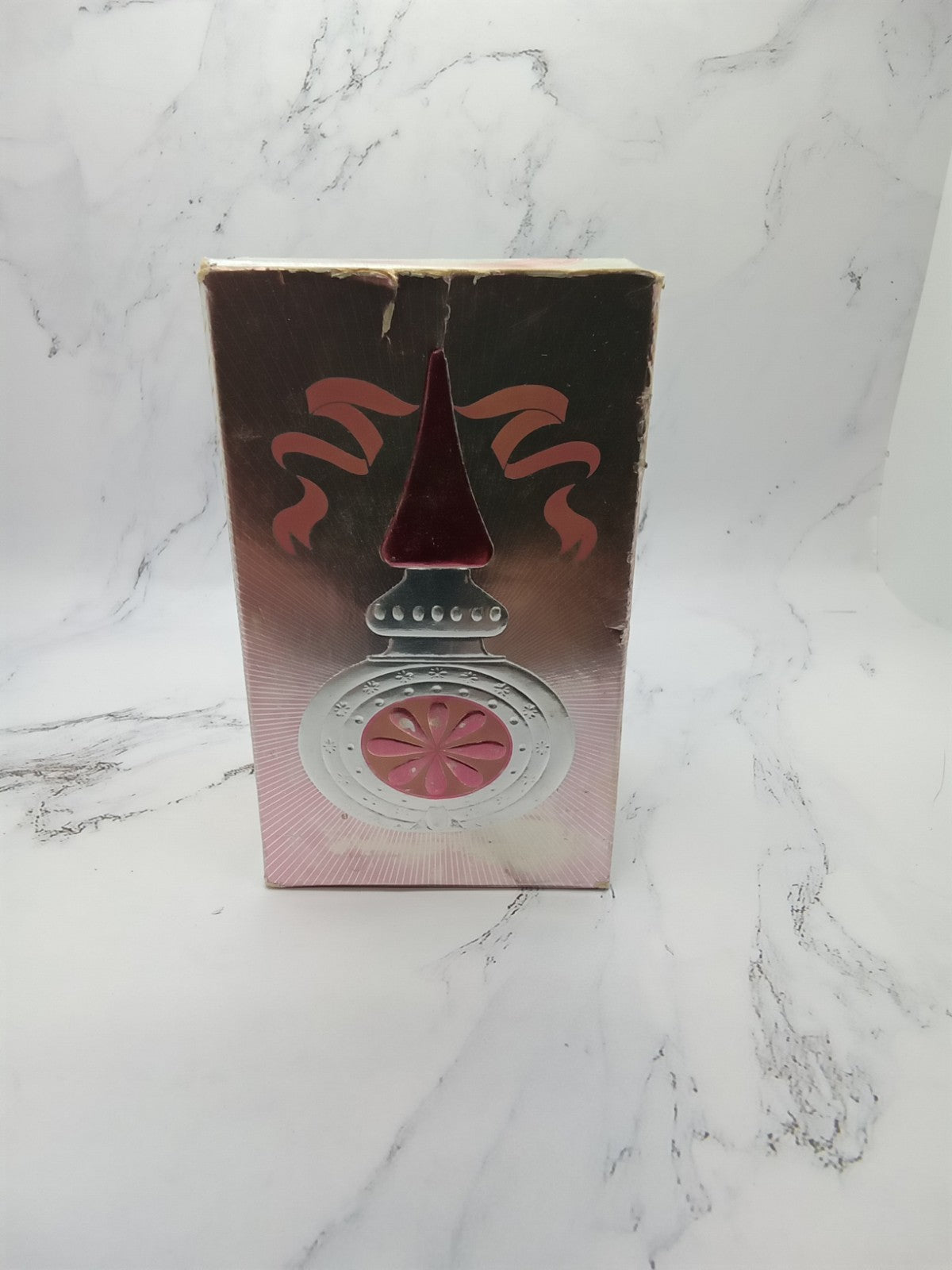 Avon Christmas Decoration Cologne Bottle Empty