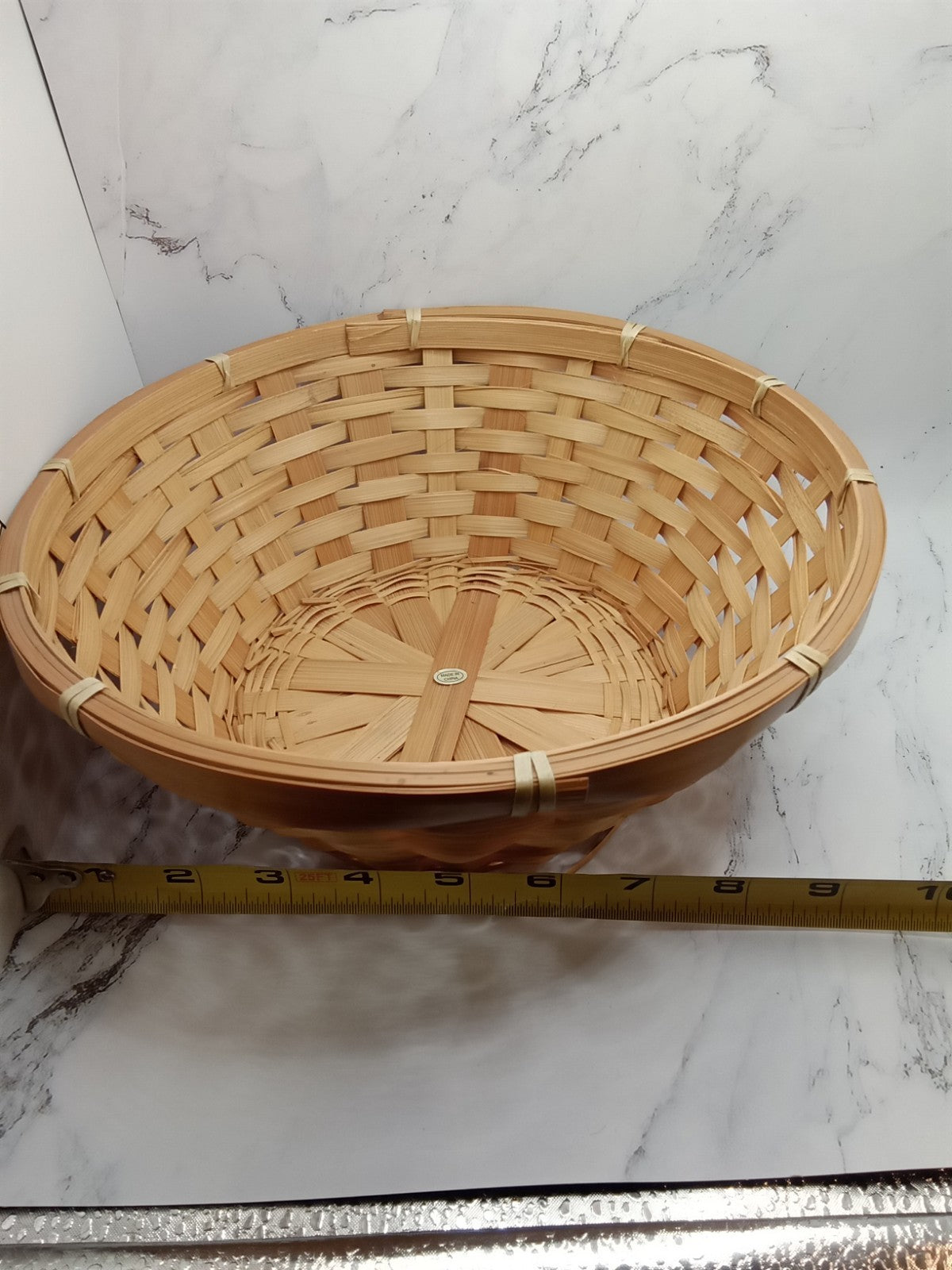 Round Serving Basket 9 Inch Diameter