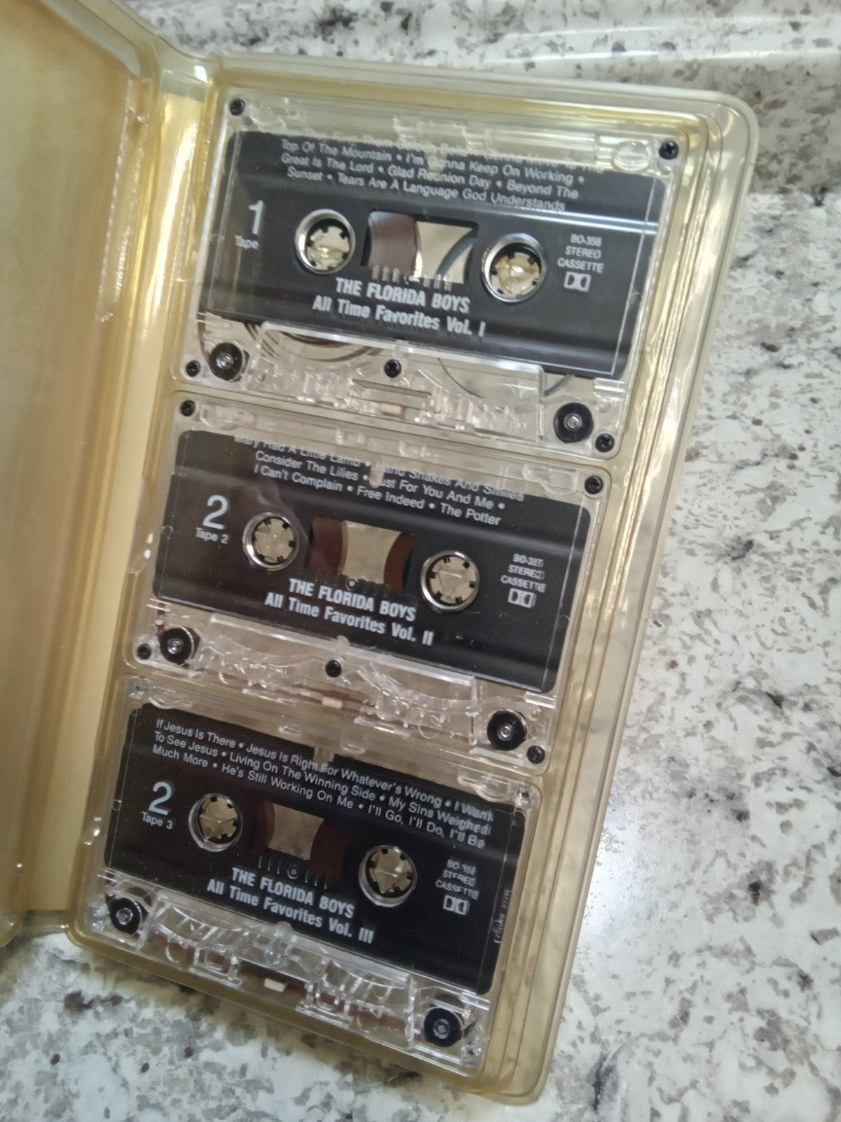 The Florida Boys 3 Cassette Tapes 42 Great Gospel Songs