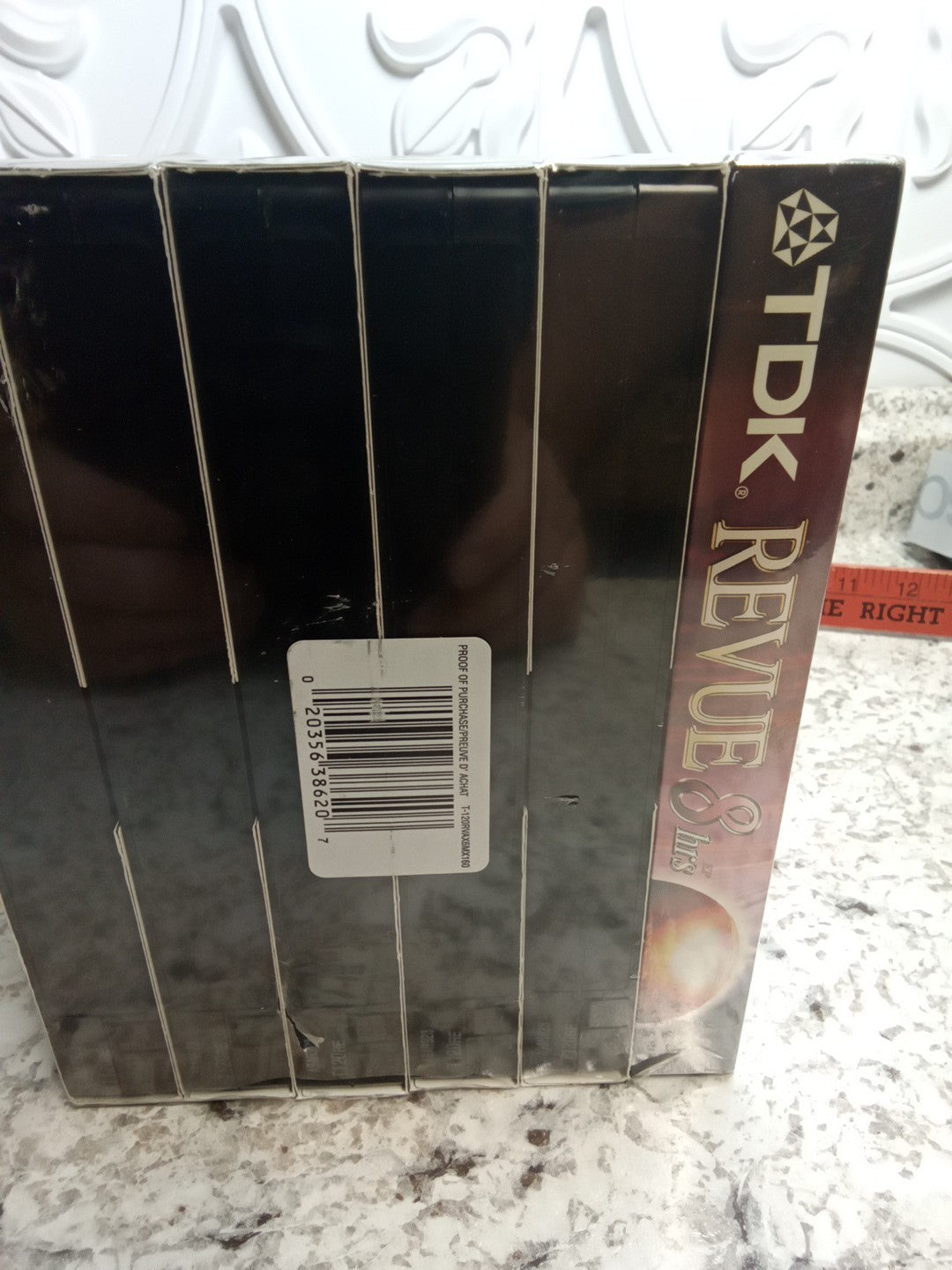 Pack Of 6 TDK T120 And T160 Blank VHS Tapes, Factory Sealed!