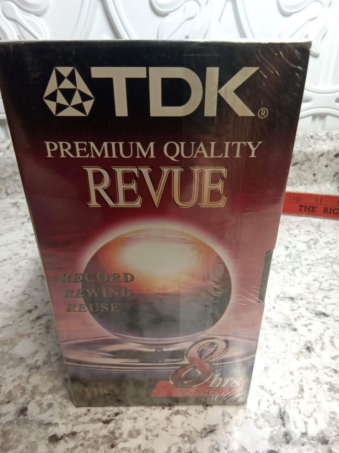 Pack Of 6 TDK T120 And T160 Blank VHS Tapes, Factory Sealed!