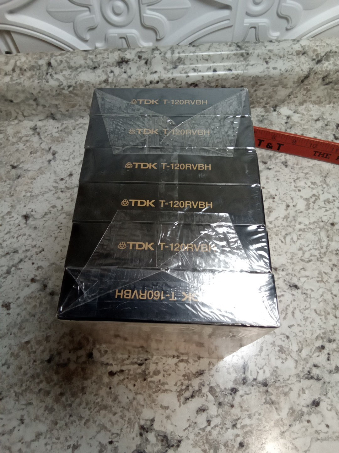 Pack Of 6 TDK T120 And T160 Blank VHS Tapes, Factory Sealed!