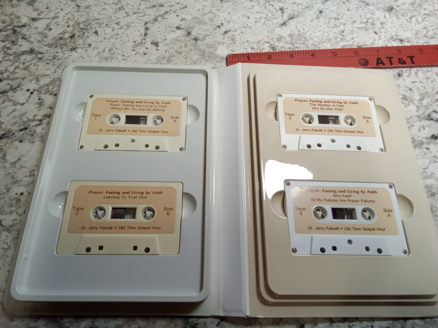 Prayer, Fasting, & Living By Faith Audio Cassette 1978 by Dr Jerry Falwell