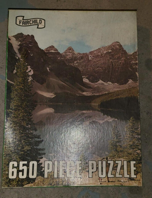 Vintage Jigsaw Puzzle Fairchild Vista #1548  20 x 15"  650pc