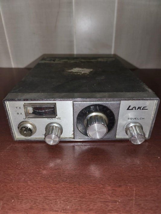 Vintage  Lake Electronics CB Radio Transceiver  for Parts