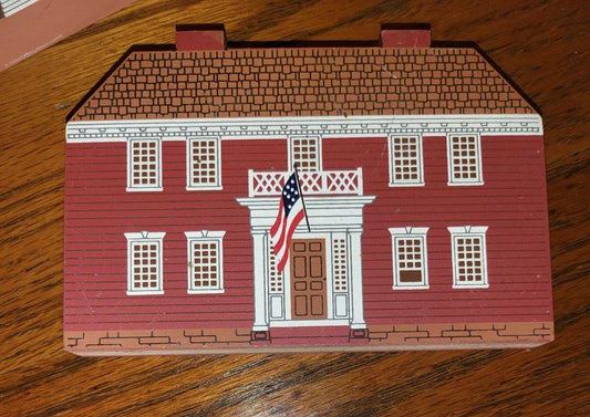 R.R. Creations Wood Block Decor Nathaniel Porter Inn Lexington Rhode Island
