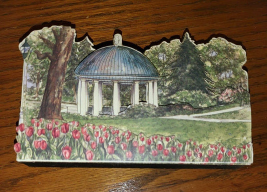Wood Block Decor The Springhouse 3D Paper Layers The Greenbriar  Gullet 1997