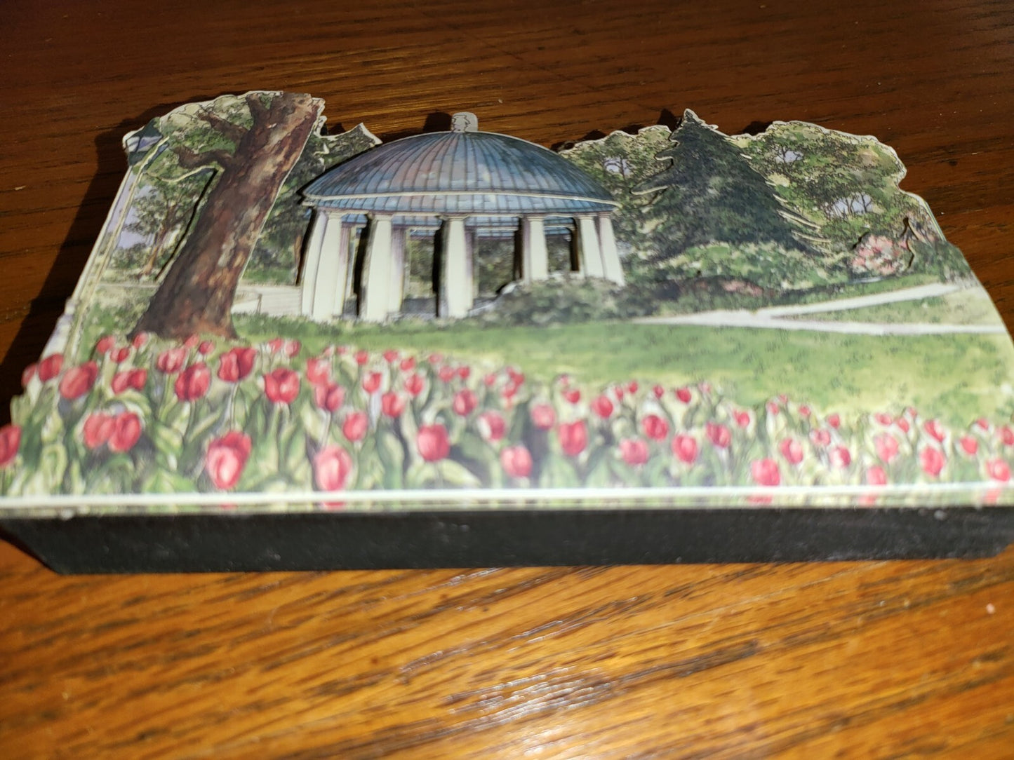 Wood Block Decor The Springhouse 3D Paper Layers The Greenbriar  Gullet 1997