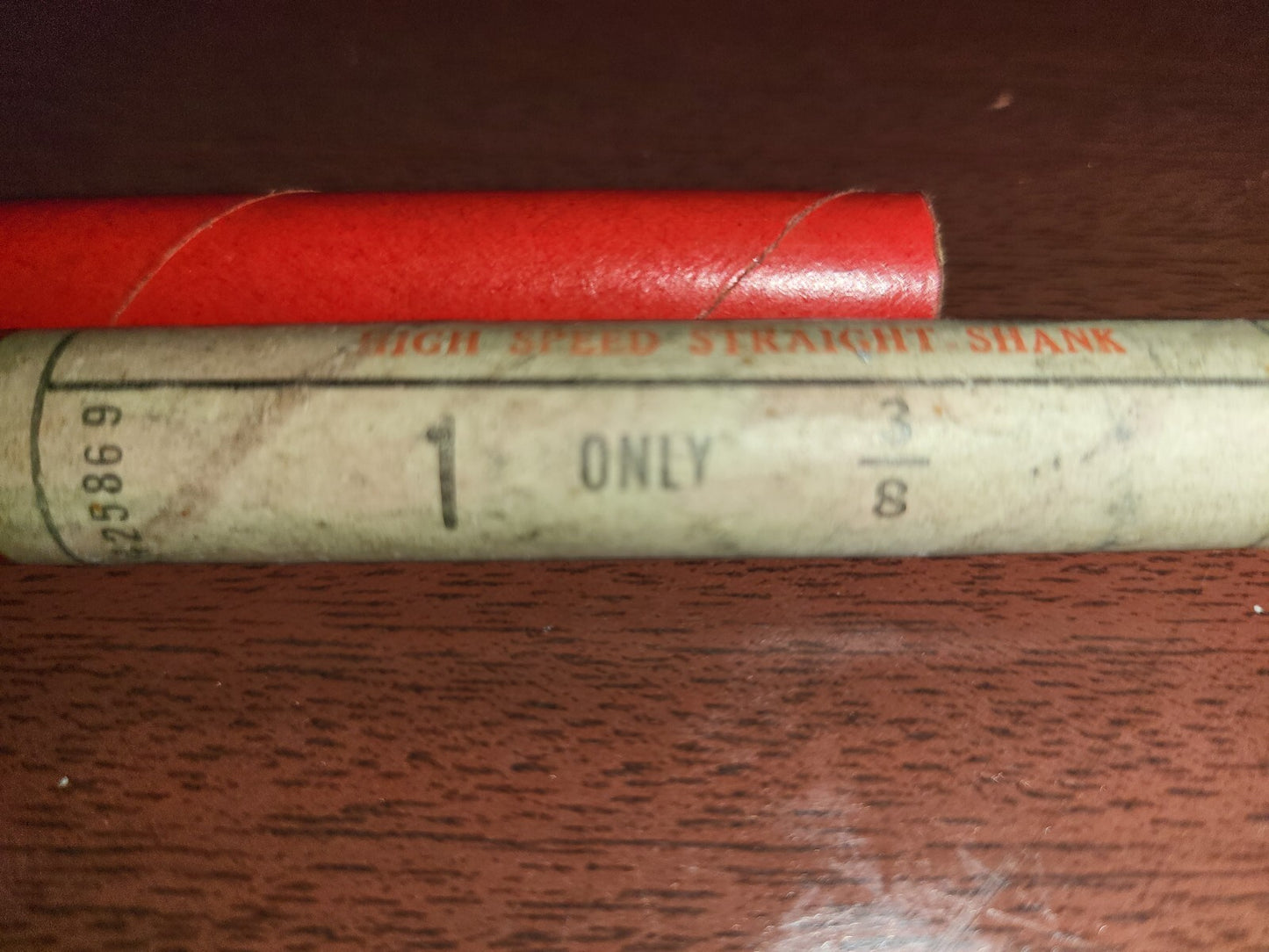Cleveland No. 4000 3/8" .0375  6 Flute Reamer Straight Shank