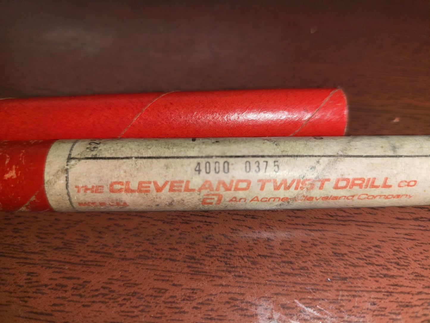 Cleveland No. 4000 3/8" .0375  6 Flute Reamer Straight Shank
