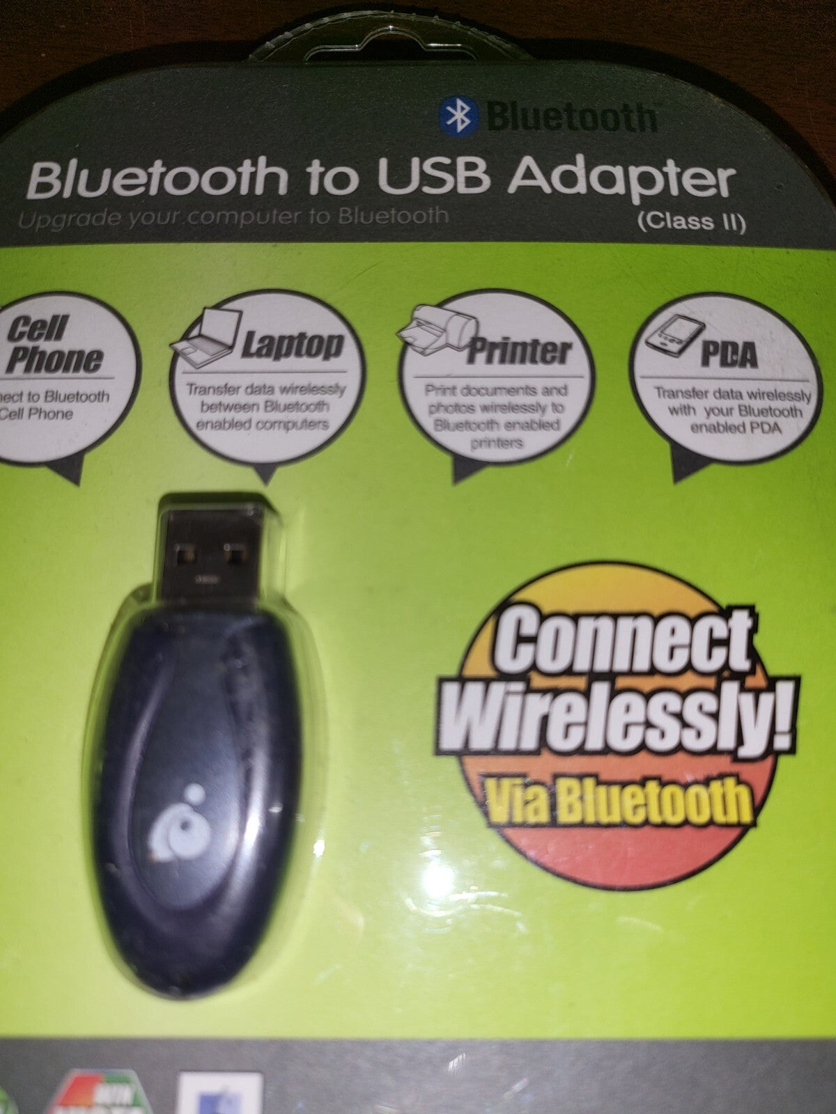 Bluetooth to USB Adapter Class II  NIP IOGear GBU221WM