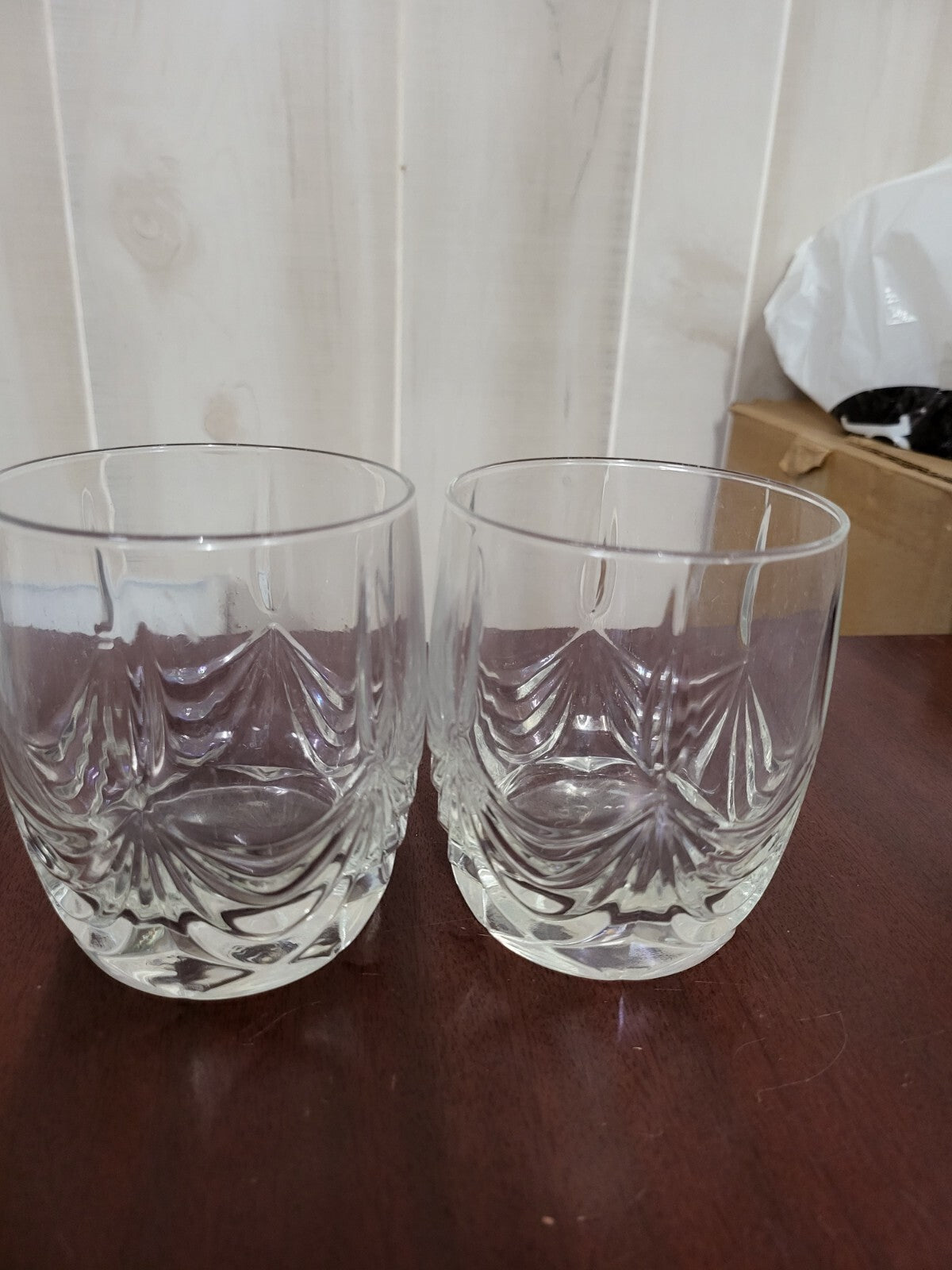 2 Cristal D'Arques-Durand Premier Ovation Rocks Glasses ~4"H Heavy Weight #4129
