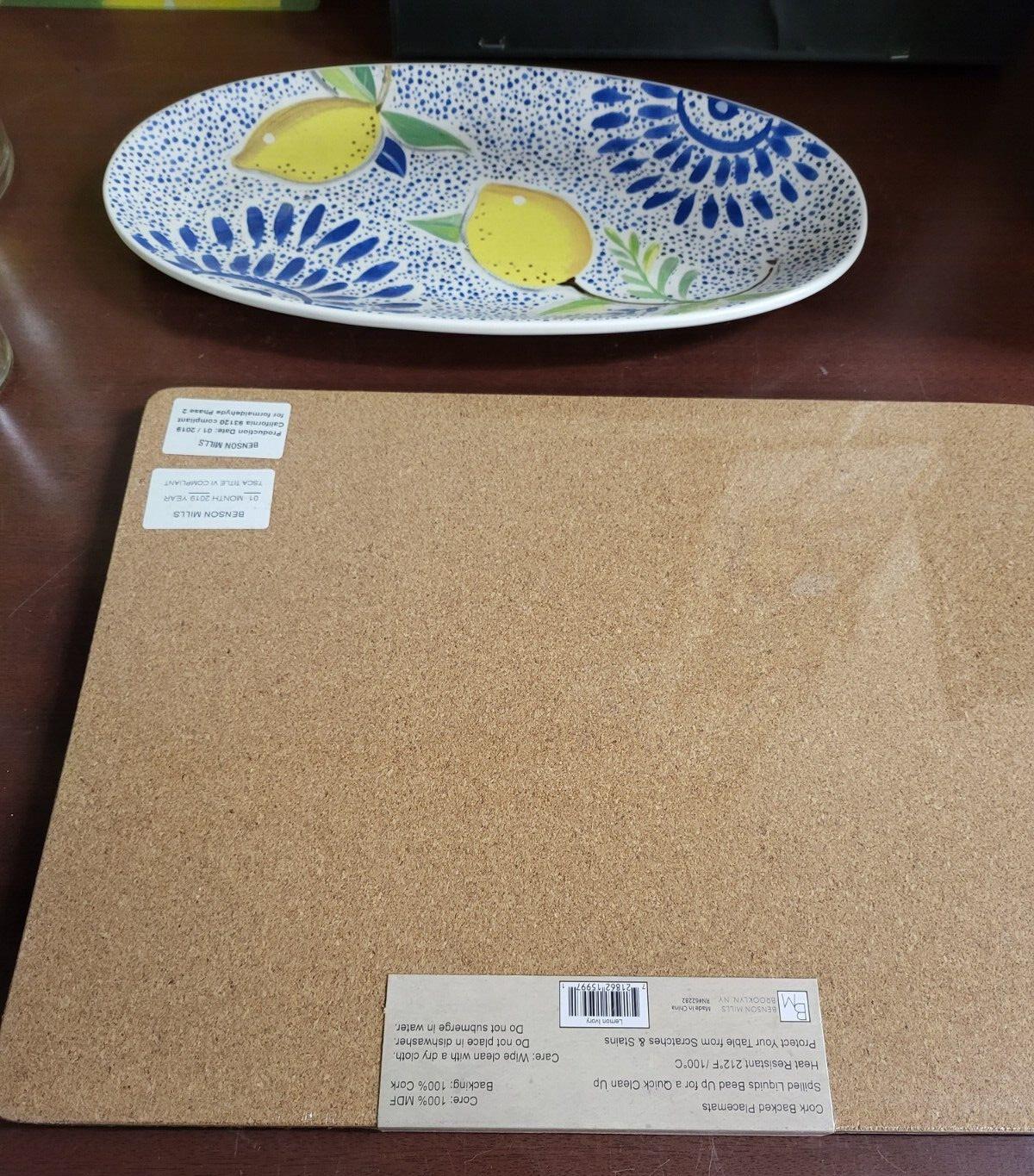 Lemon Kitchen Set Décor #4132  All in One Redecorating Cups Cutting Board Wall +