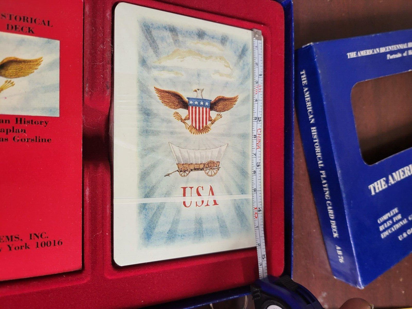 Vintage Playing Cards The American Bicentennial Portraits of Historical Figures