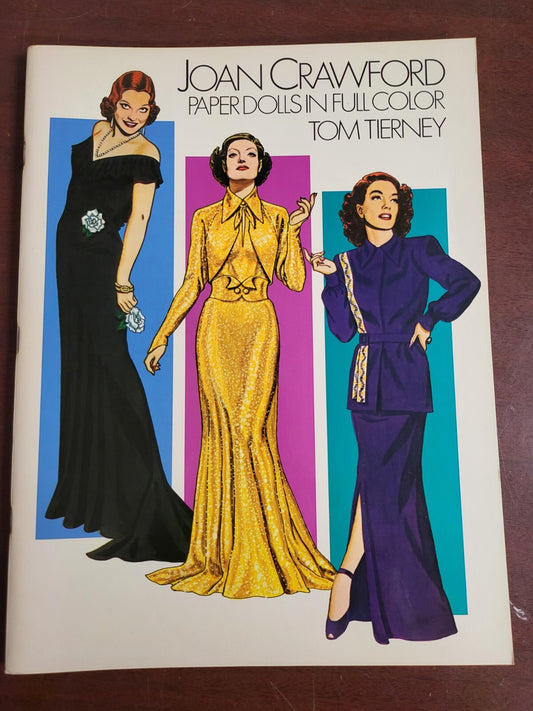 Book - Paper Dolls by Tom Tierney ~  Joan Crawford