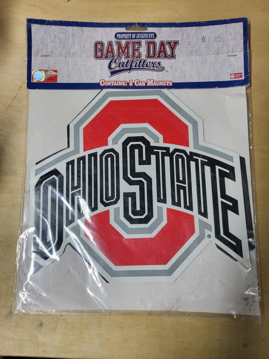 2 Ohio State University Car Magnets 12W x 11"H  OSU Buckeyes Game Day Outfitters