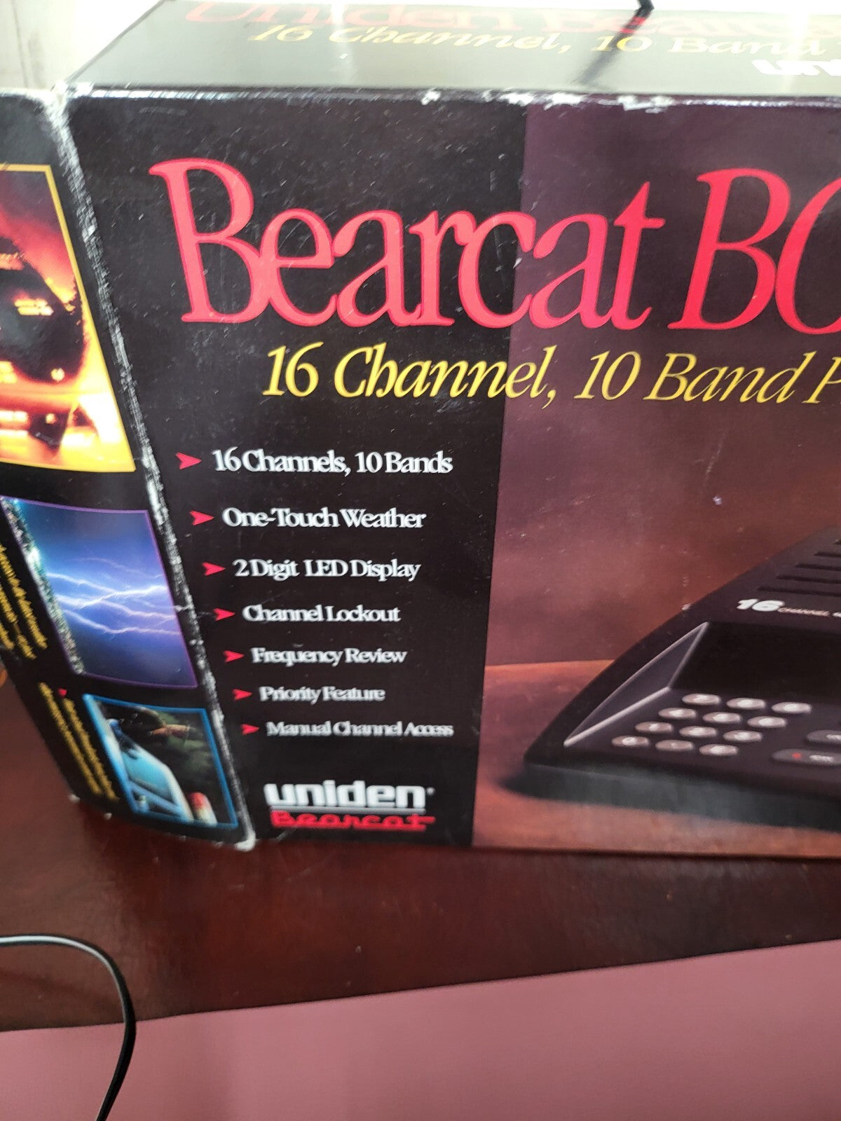 Uniden Bearcat 16 Channel 10 Band Programmable Scanning BC144XL