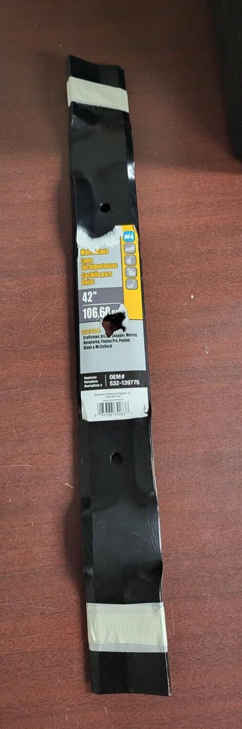 2 - Husqvarna Mulch Mower Blades 42" Cut  532-139775 OEM NWT