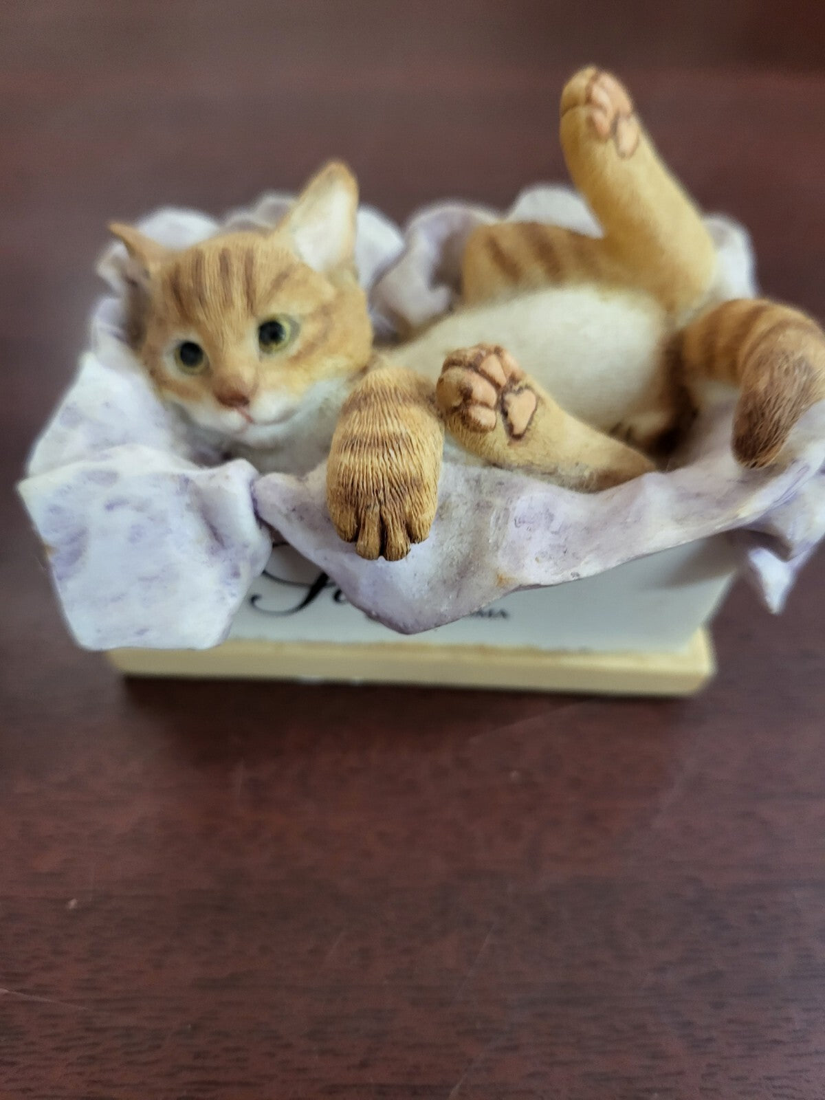 Royal Doulton Figurine Kitten in Shoe Box #80805217 Scarpe Roma