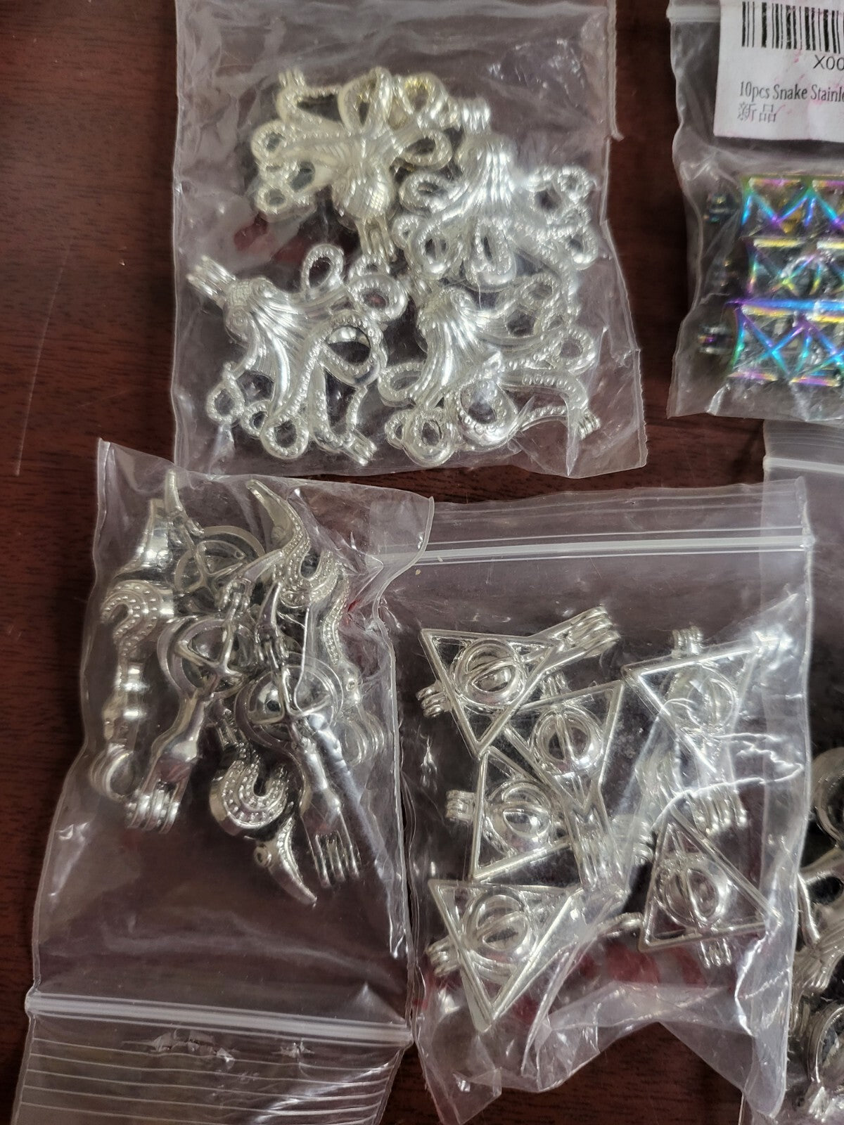 Large Lot of Essential Oil Charms Many Designs & Styles Jewelry Making #267