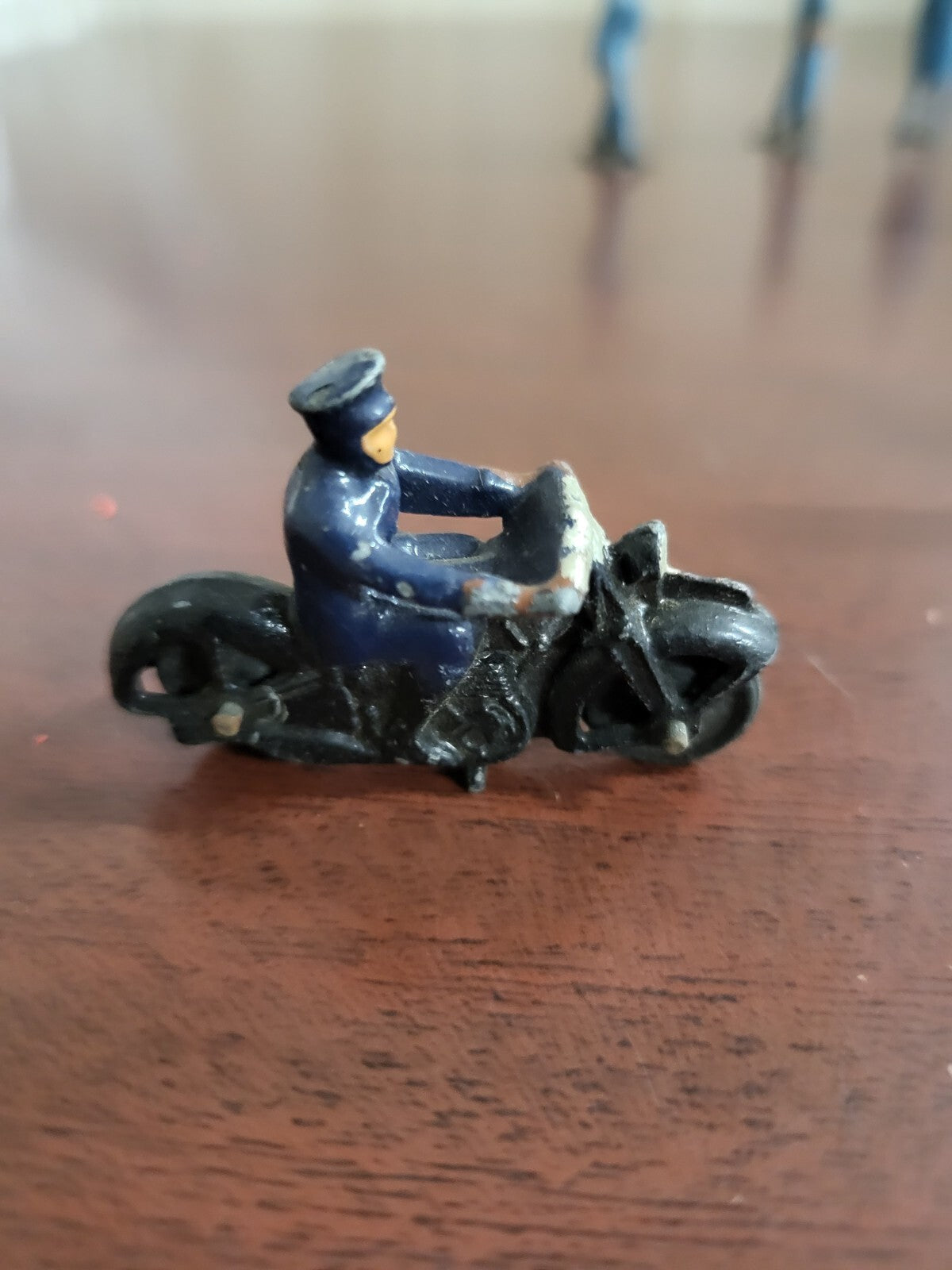 9 Vintage Metal Toys Law Enforcement Military More Diecast Toys  see desc