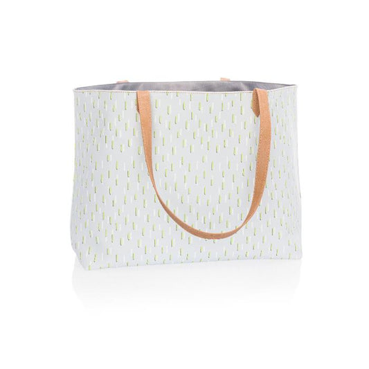 thirty-one gifts Modern Tote - Dancing Dash Pebble   12 x 15L x 6"D