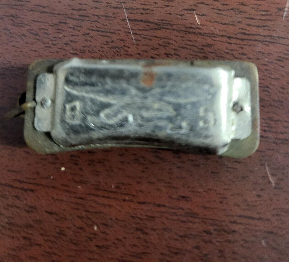 Vintage CENTURY Miniature  WORKING Harmonica ~1.5"L Musical Instrument