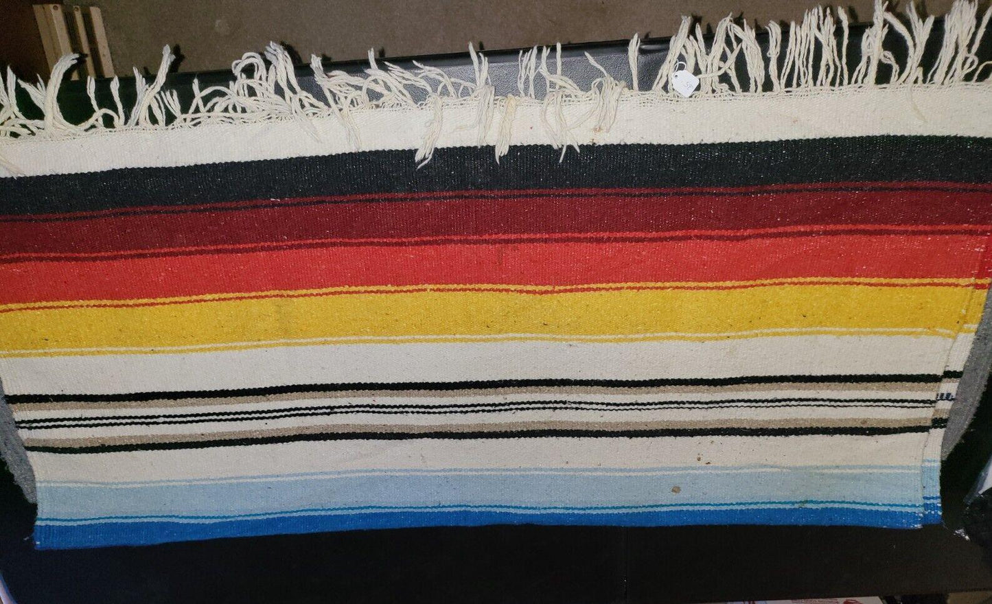 Navajo Style Blanket Throw Sofa Cover 80H x 50"W VINTAGE