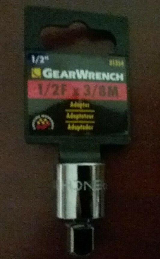 Gearwrench 81354  1/2F x 3/8"M Drive Adapter  NWT