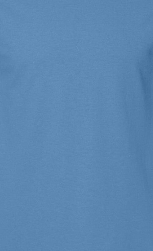 Hanes Mens Denim Blue Crew Neck Pocket T-Shirt size 2XL NWT