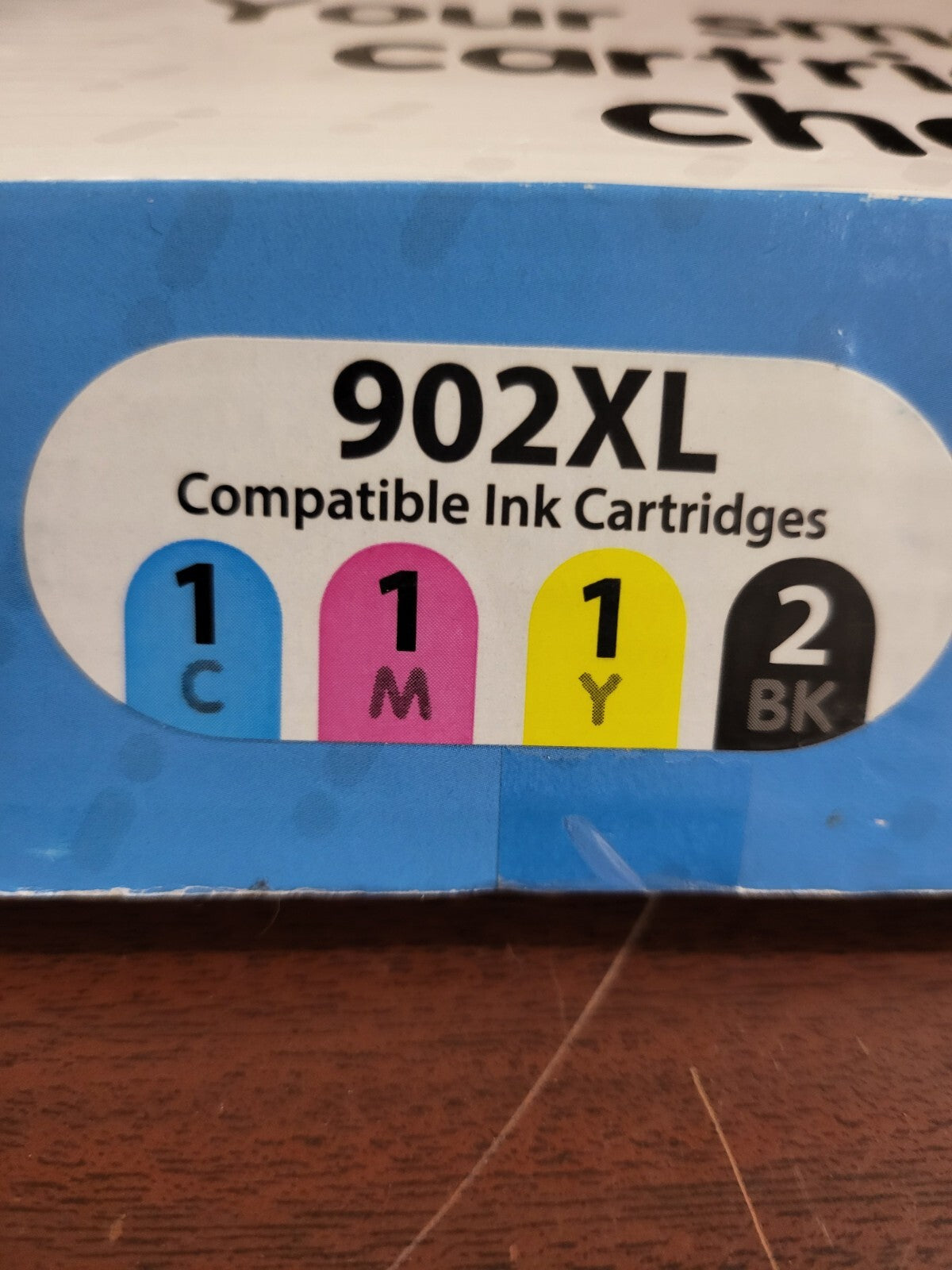 Smart Ink Cartridge 902XL 903 Black &Tri-Color Set Expired 12/2022