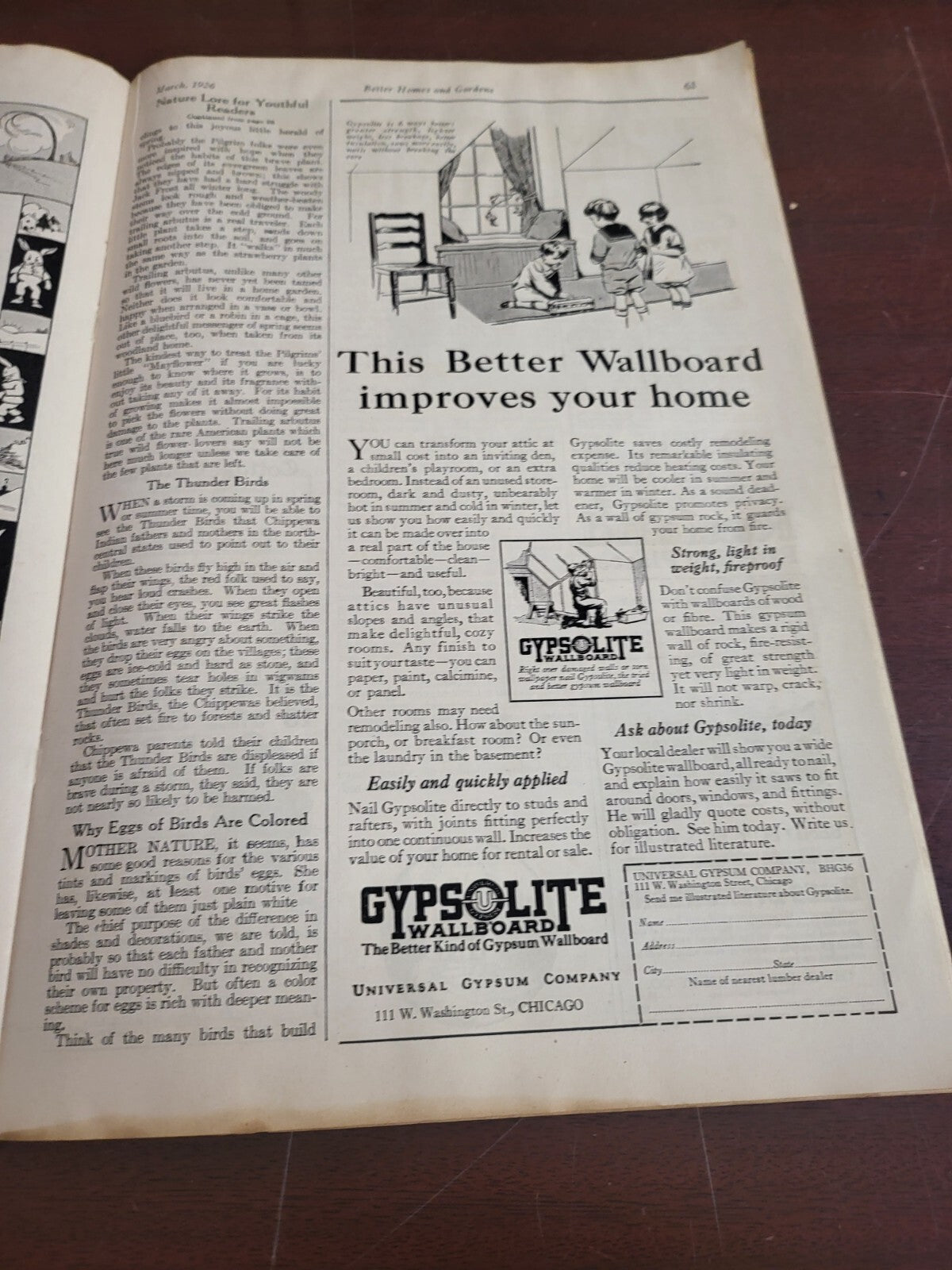 Vintage Issue Better Homes and Gardens April 1926
