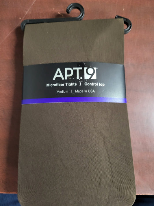 Tights Panty Hose BROWN  Apt 9 Control Top MEDIUM