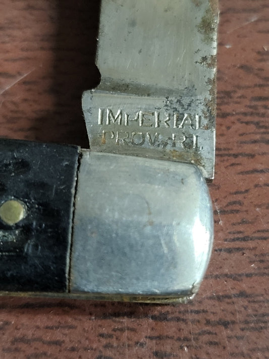 Antique Imperial 2 Blade Pocket Knife Providence RI  1.5 & 2" Blades
