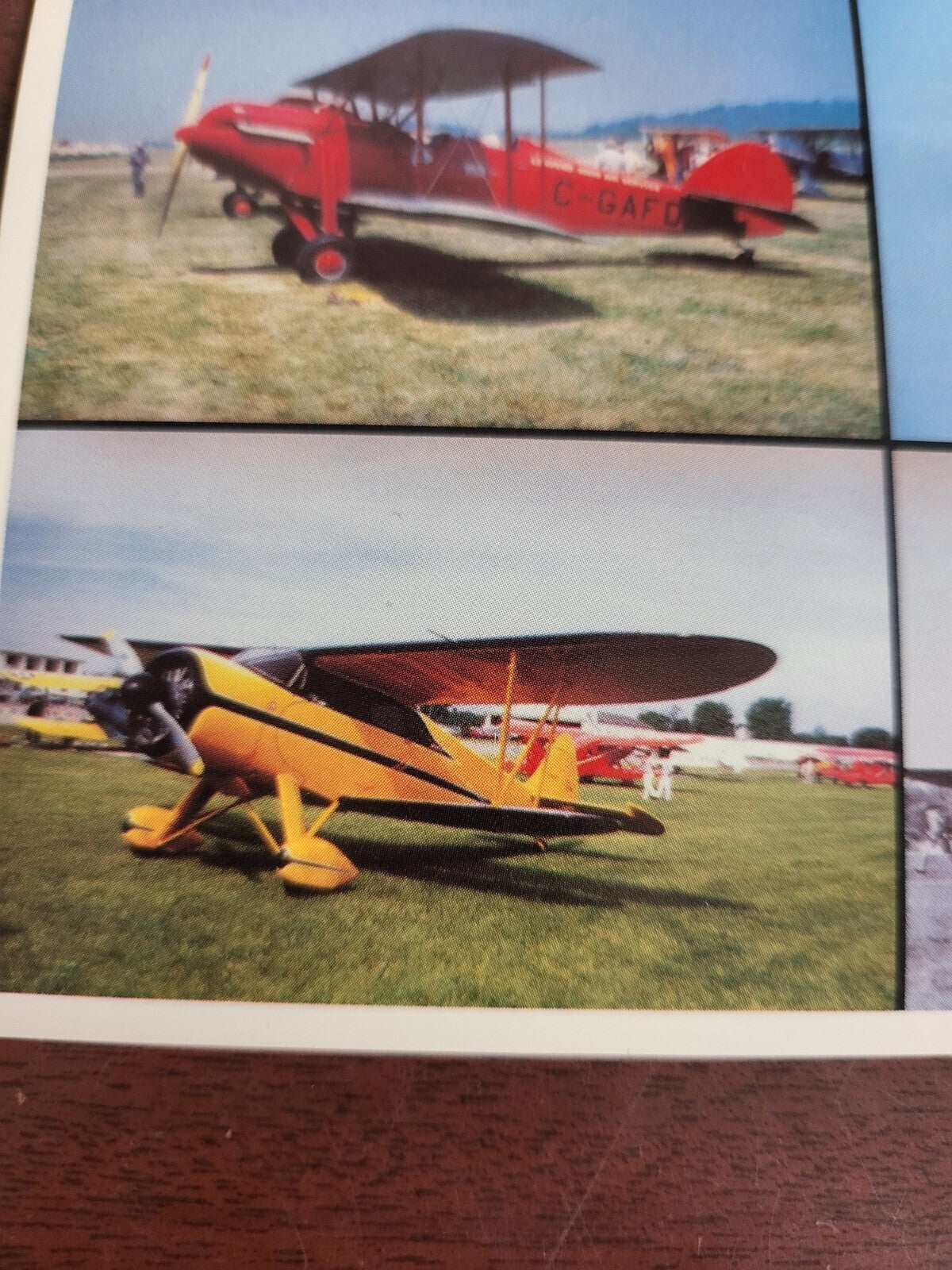 Postcard Waco Air Museum Historical Society, Troy, Ohio Vintage Airplanes 1920 -