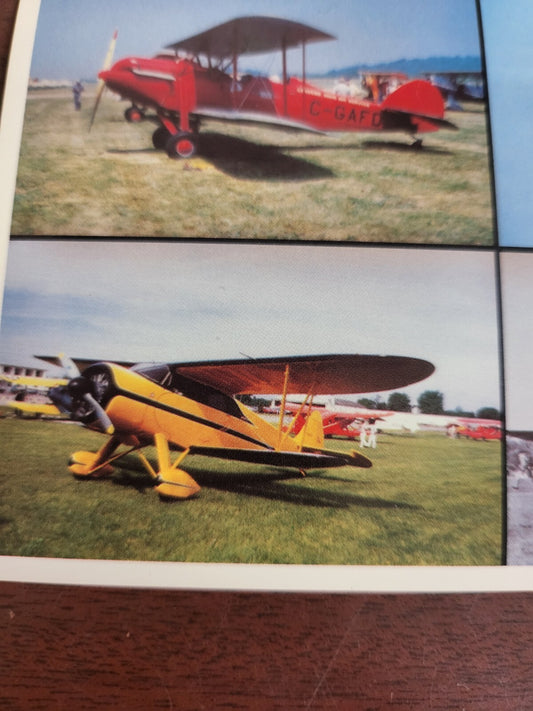 Postcard Waco Air Museum Historical Society, Troy, Ohio Vintage Airplanes 1920 -