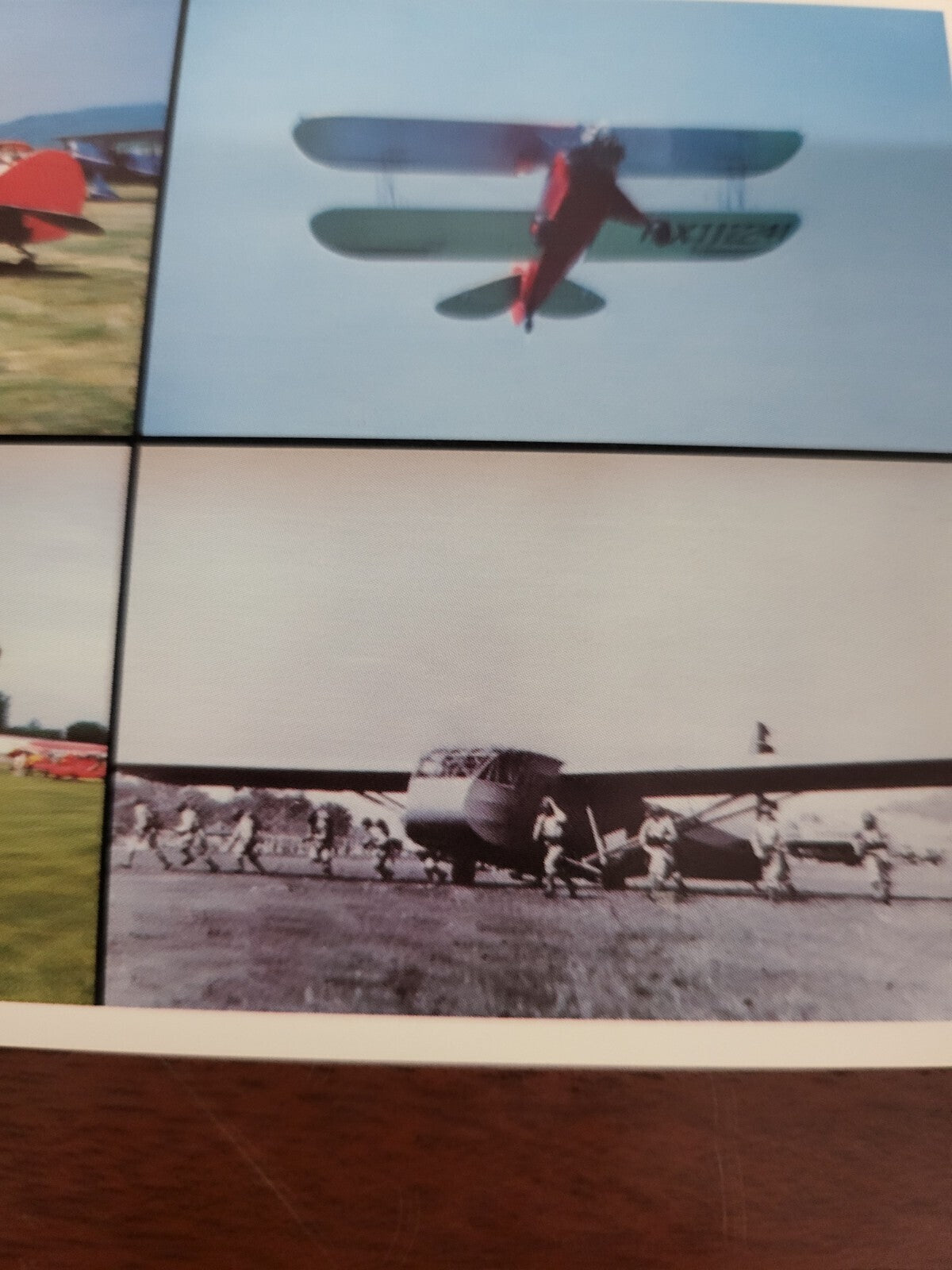 Postcard Waco Air Museum Historical Society, Troy, Ohio Vintage Airplanes 1920 -