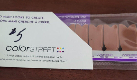 Color Street Nail Strips 12 ct Full Set Saddle Up Shimmer  US Made