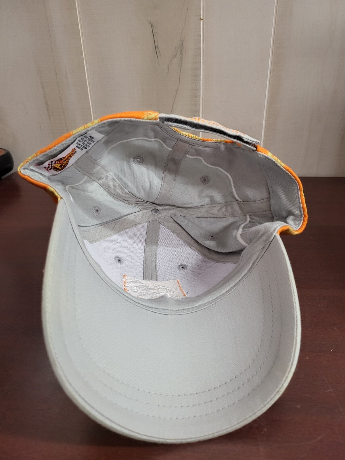 Baseball Cap THE HOME DEPOT TONY STEWART  Tan & Orange Snap Back Fabric Hat