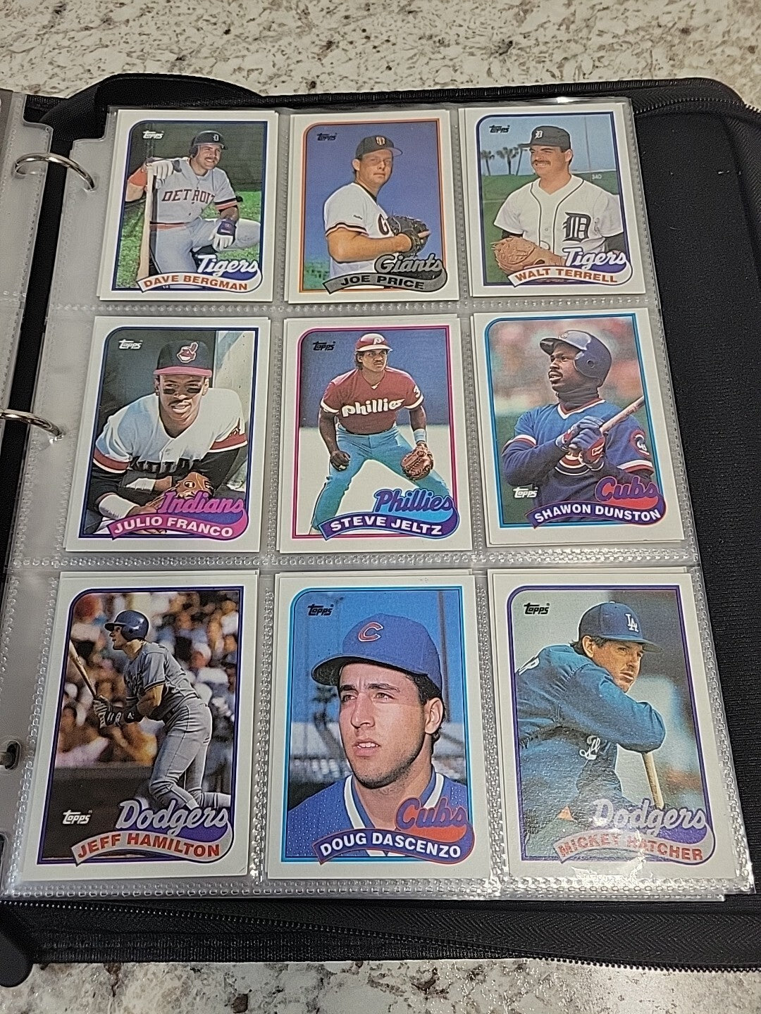 baseball card binder album Half Full Of Baseball Cards, Baseball Cards Lot